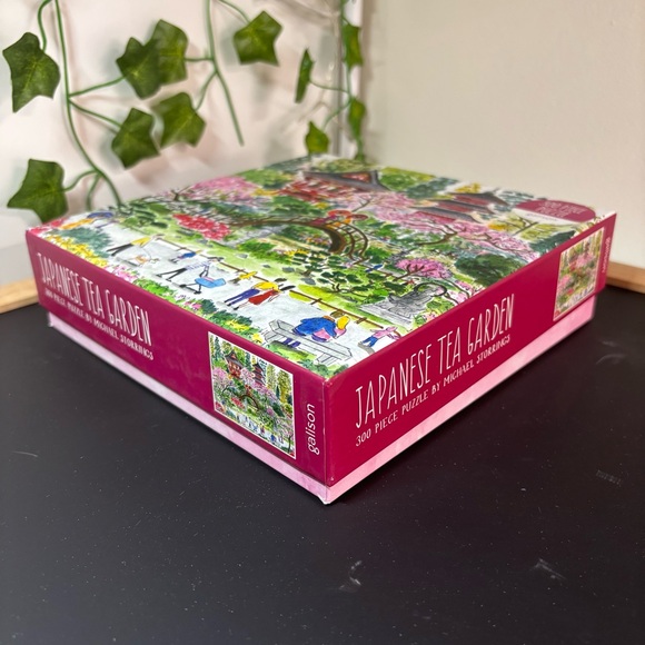 Japanese Tea Garden 300 Piece Jigsaw Puzzle by Galison - Picture 3 of 6